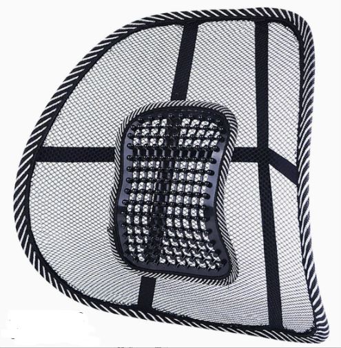 Car Seat Chair Back Cushion – Orthopedic Lumbar Support Cushion for Posture & Comfort