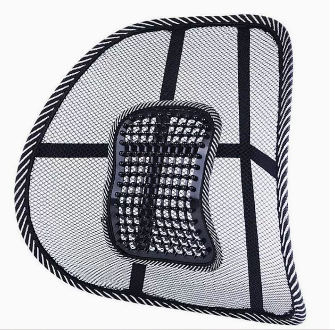 Car Seat Chair Back Cushion – Orthopedic Lumbar Support Cushion for Posture & Comfort