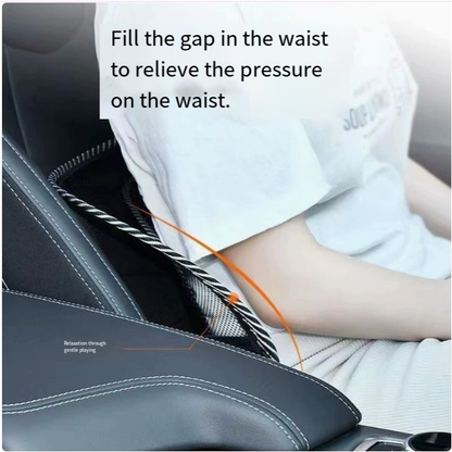 Car Seat Chair Back Cushion – Orthopedic Lumbar Support Cushion for Posture & Comfort
